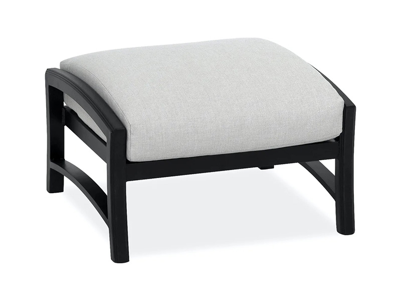 Lóiste Alúmanam Cré-umha Aois Le Cúisíní Patio Ottoman